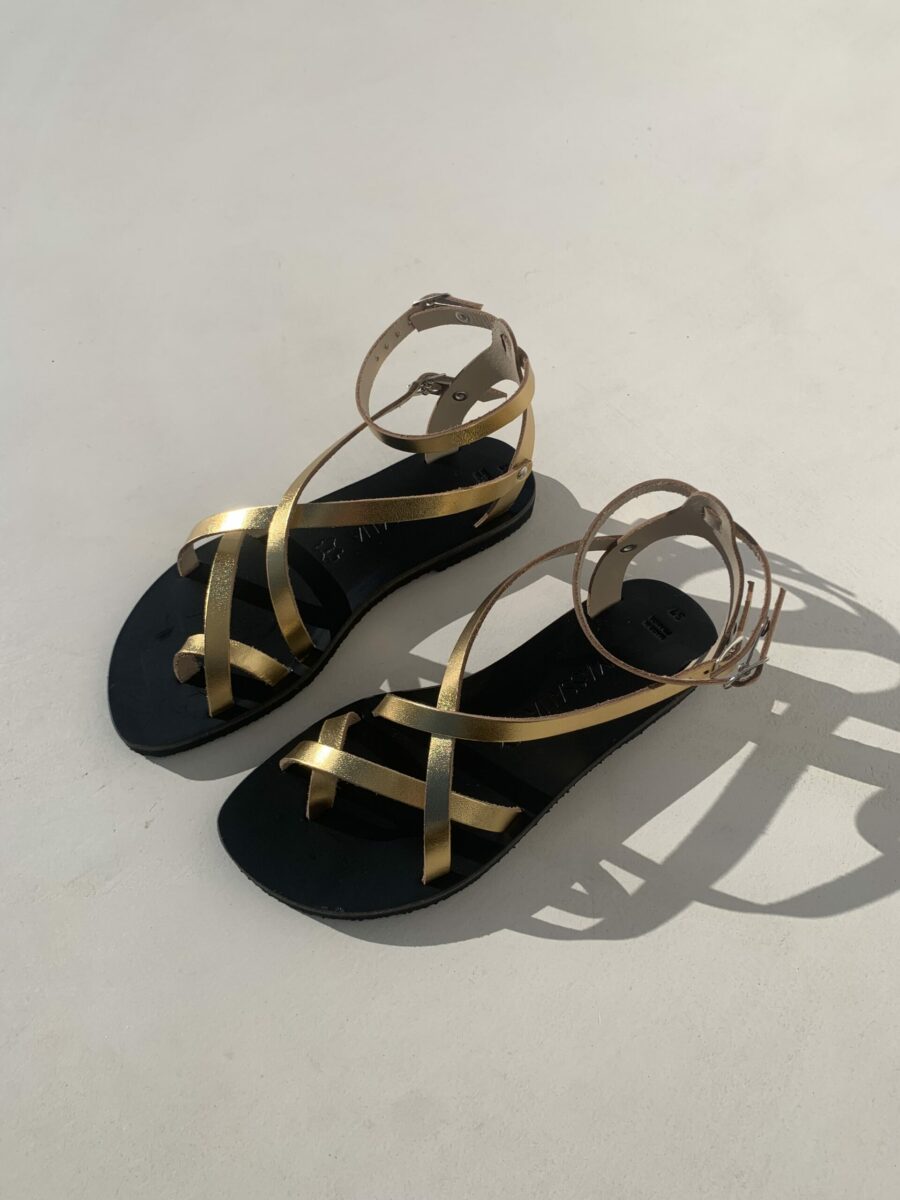 Sandale de luxe cuir NYMPHEA SB DORÉi Kmassalia