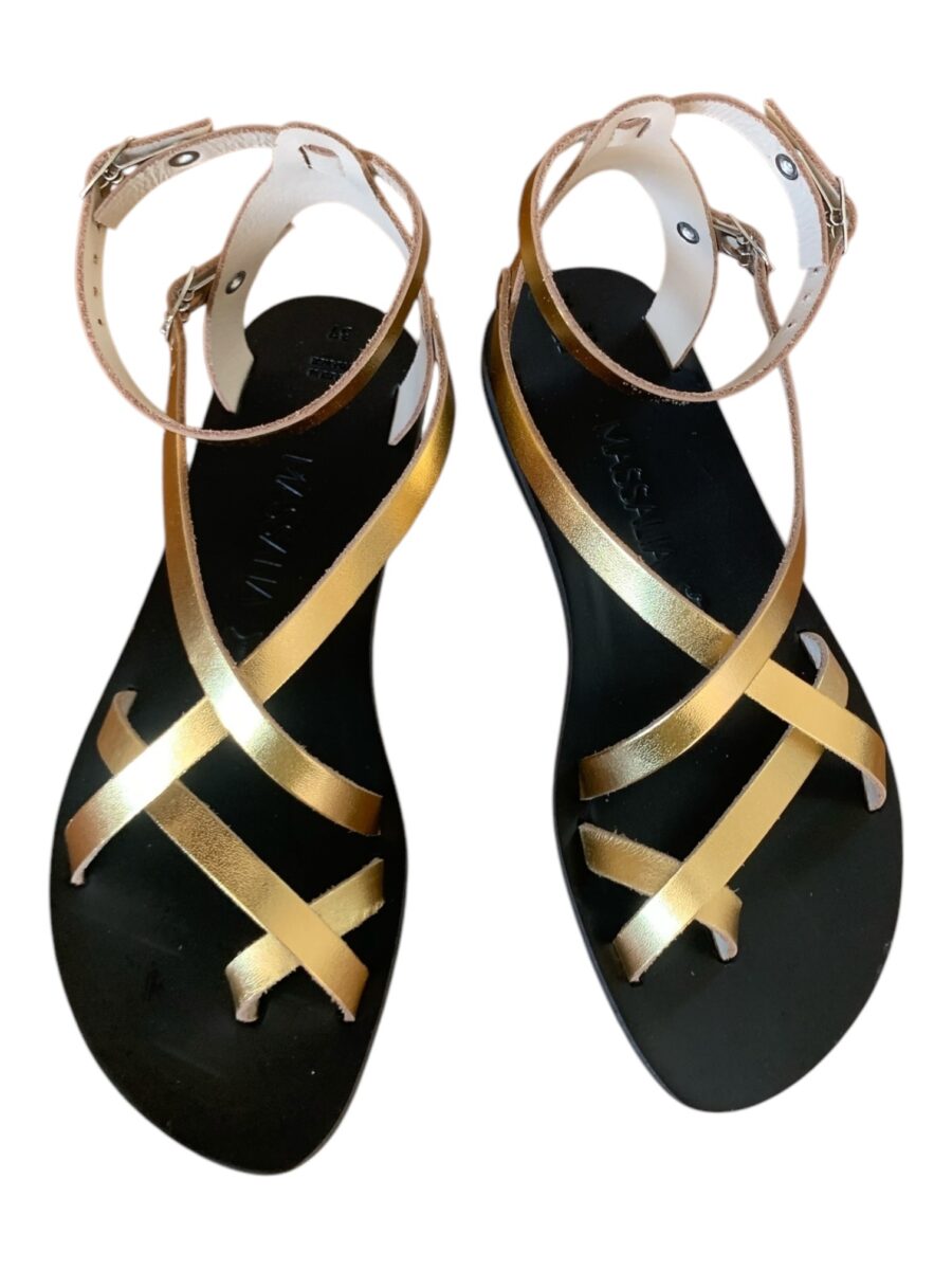 Sandale de luxe cuir NYMPHEA SB DORÉi Kmassalia