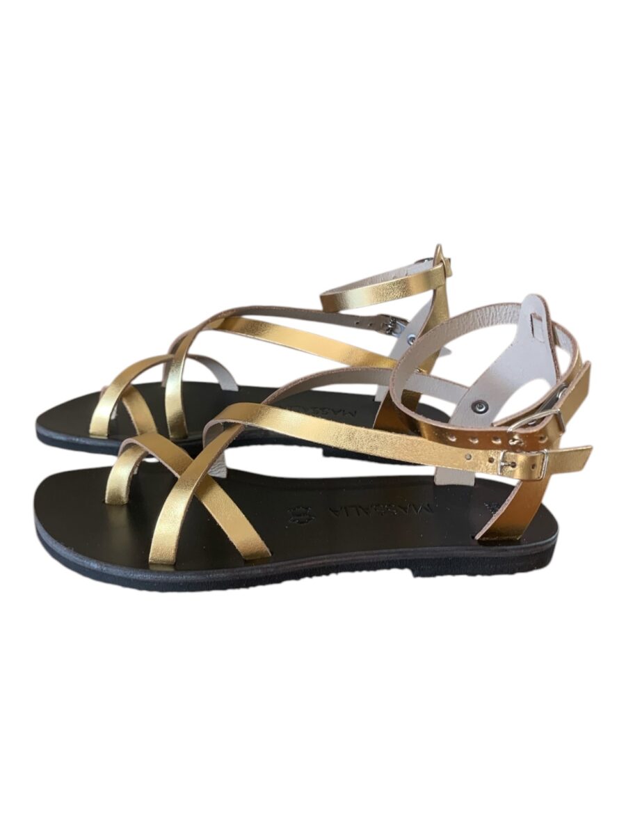 Sandale de luxe cuir NYMPHEA SB DORÉi Kmassalia