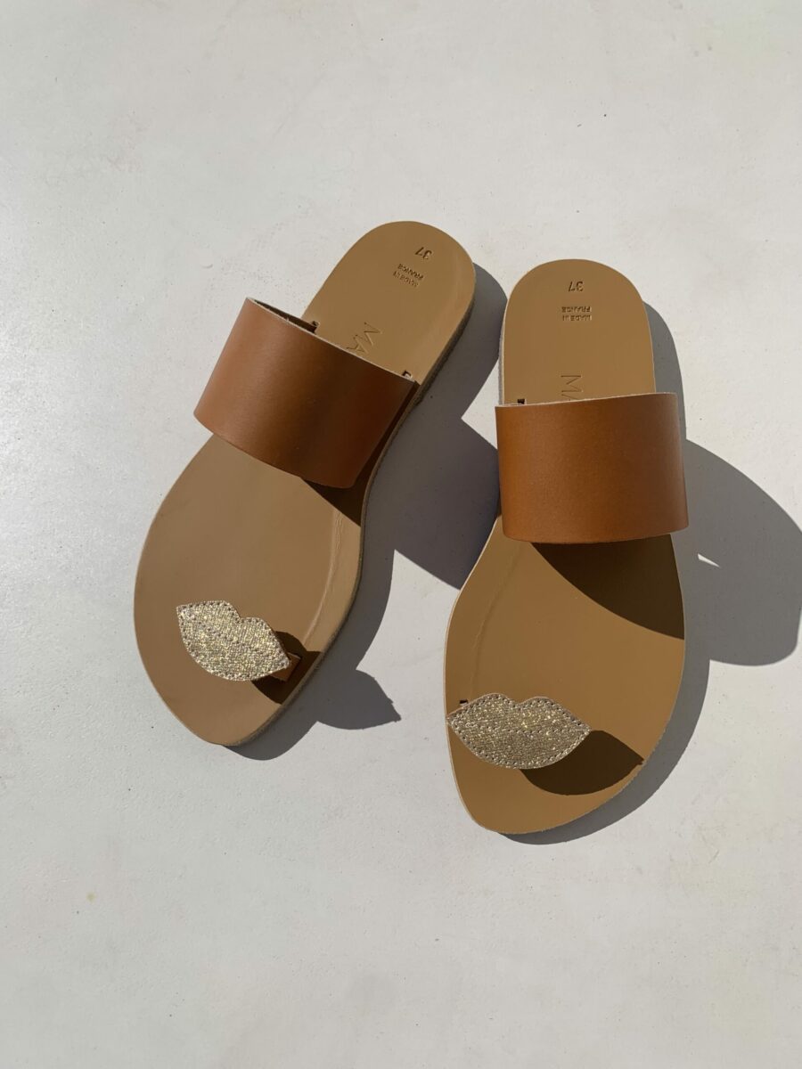 Sandale KISS ME Naturel par Kmassalia