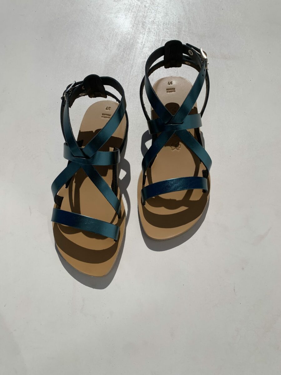 Sandale de luxe L.A Lagoon par Kmassalia Made in france
