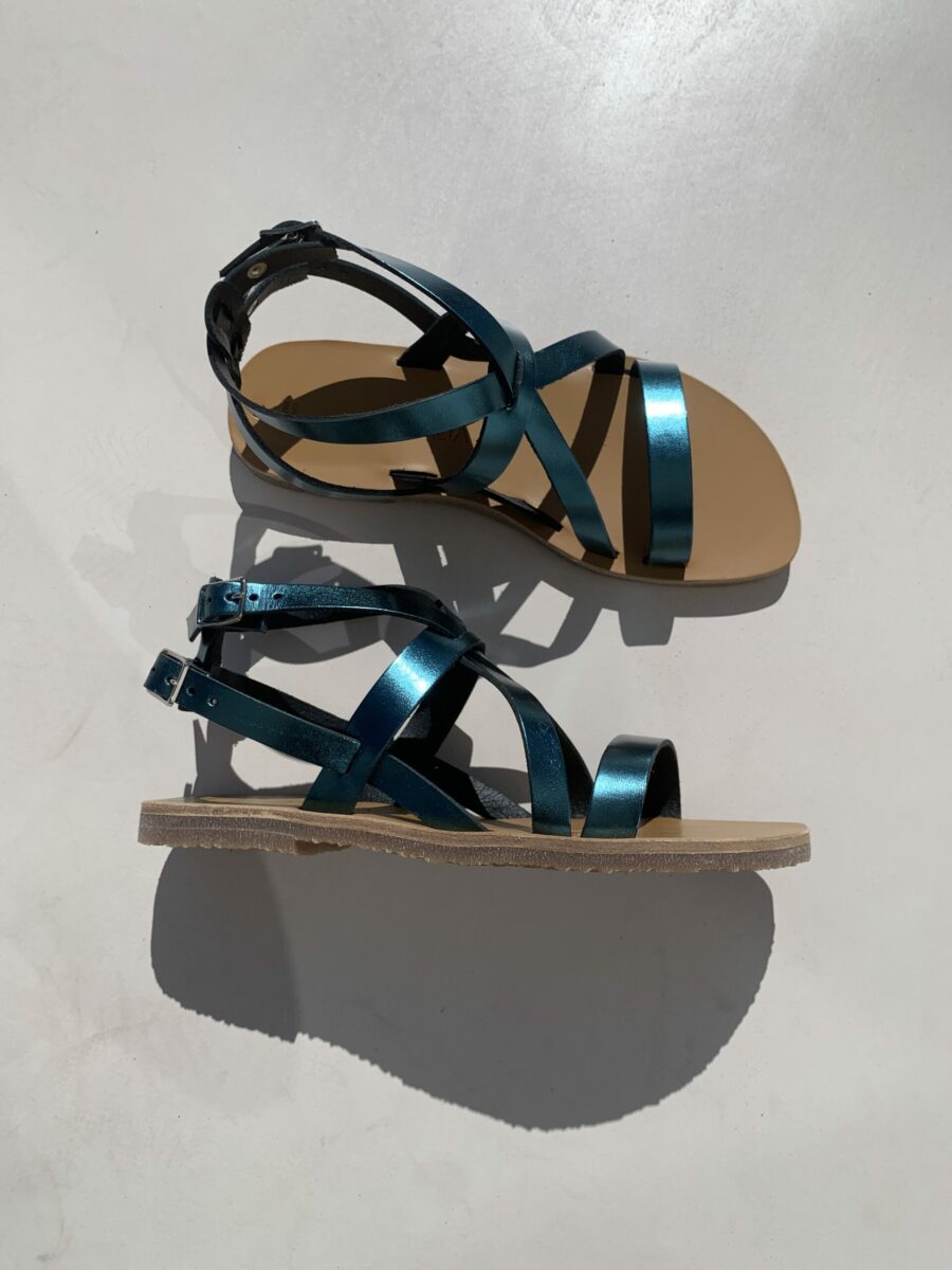 Sandale de luxe L.A Lagoon par Kmassalia Made in france