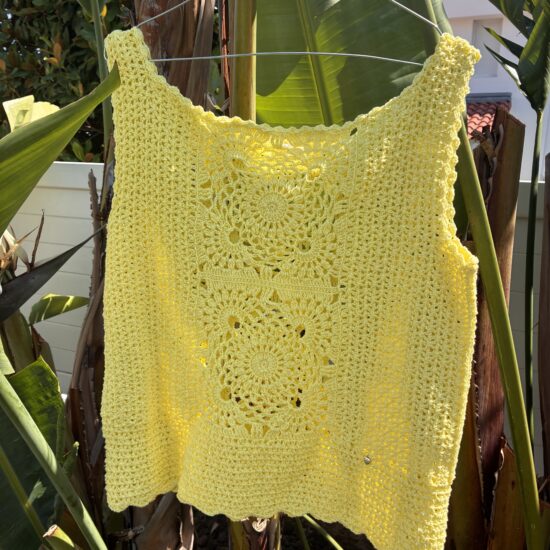 Top Brodé madeinMarseille Lemon